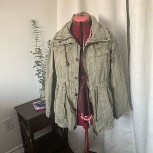 Garage Khaki Utility Jacket